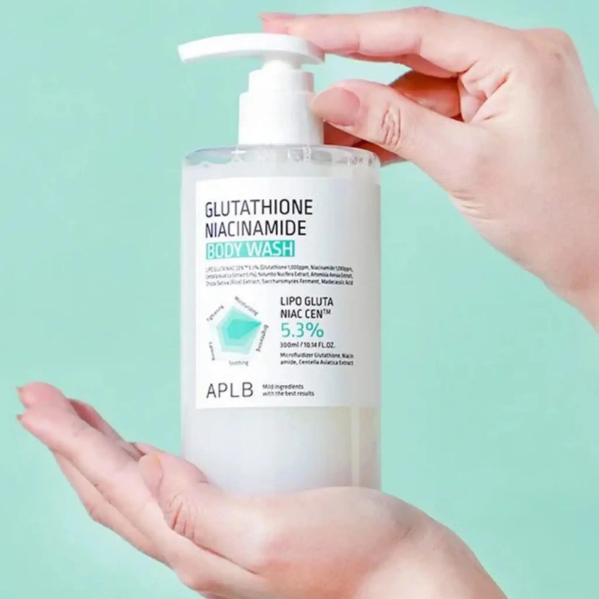 aplb glutathione niacinamide body wash 300ml product information | Canada & USA Energy Production