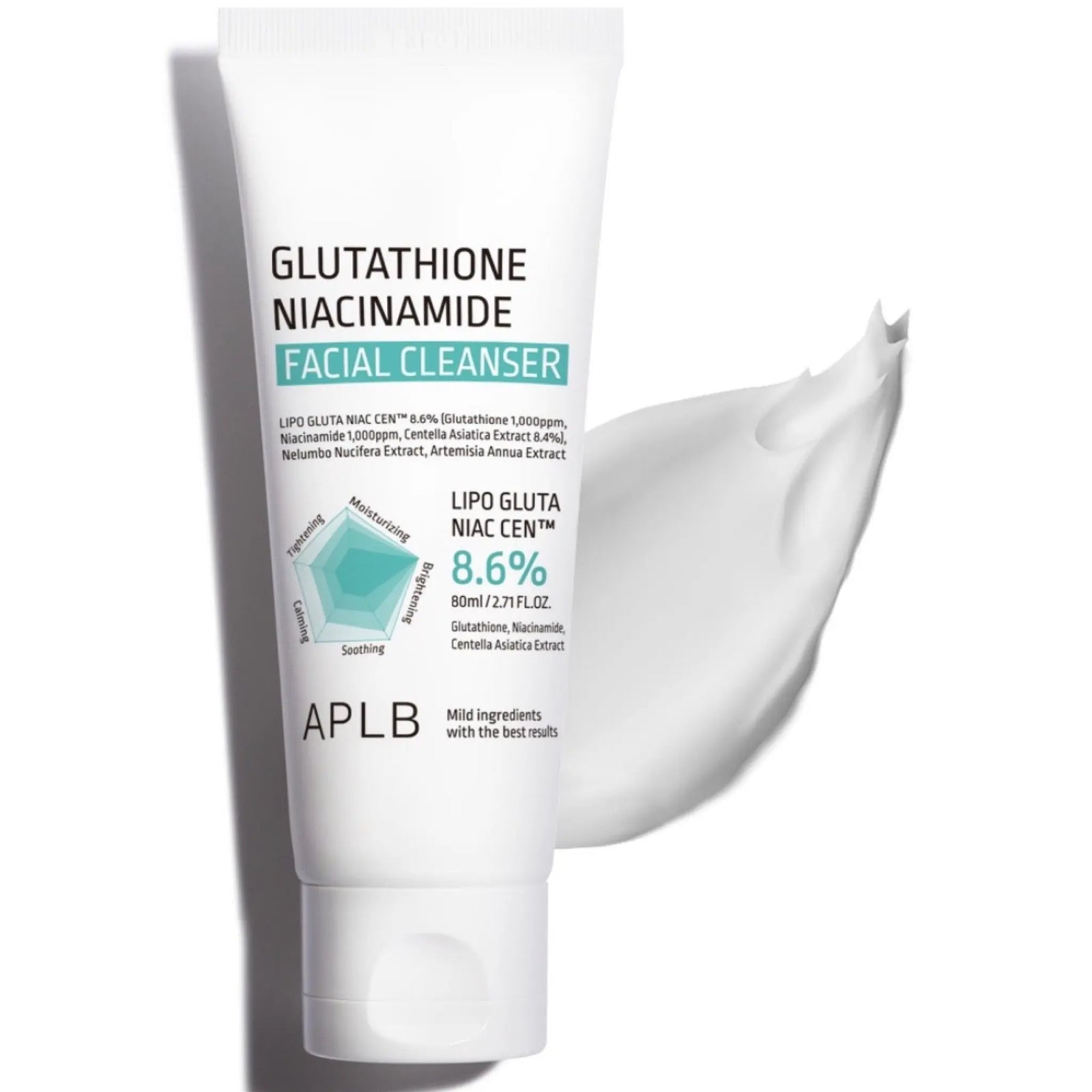 APLB - Glutathione Niacinamide Facial Cleanser 80mL APLB