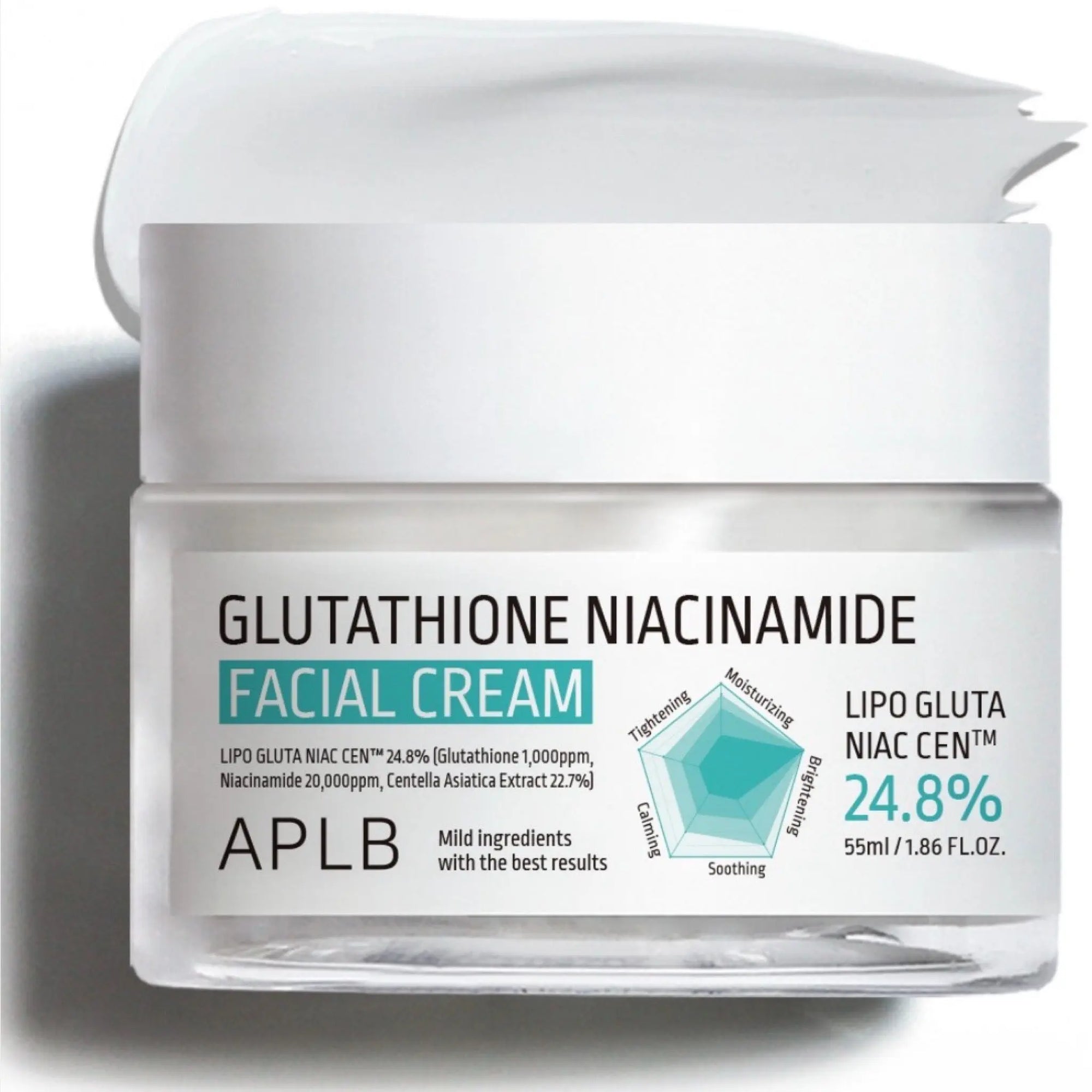 APLB - Glutathione Niacinamide Facial Cream 55mL APLB