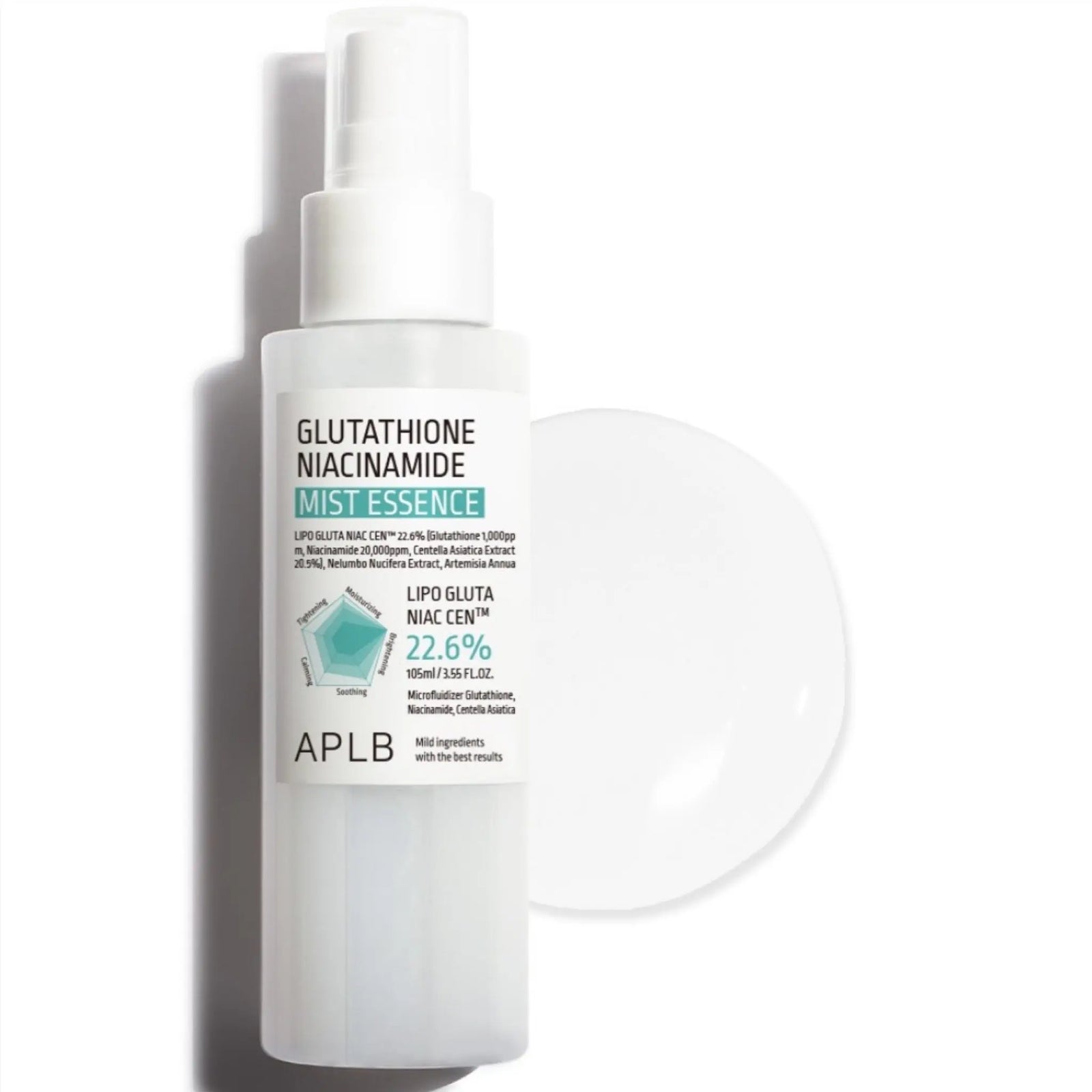APLB - Glutathione Niacinamide Mist Essence 105mL APLB