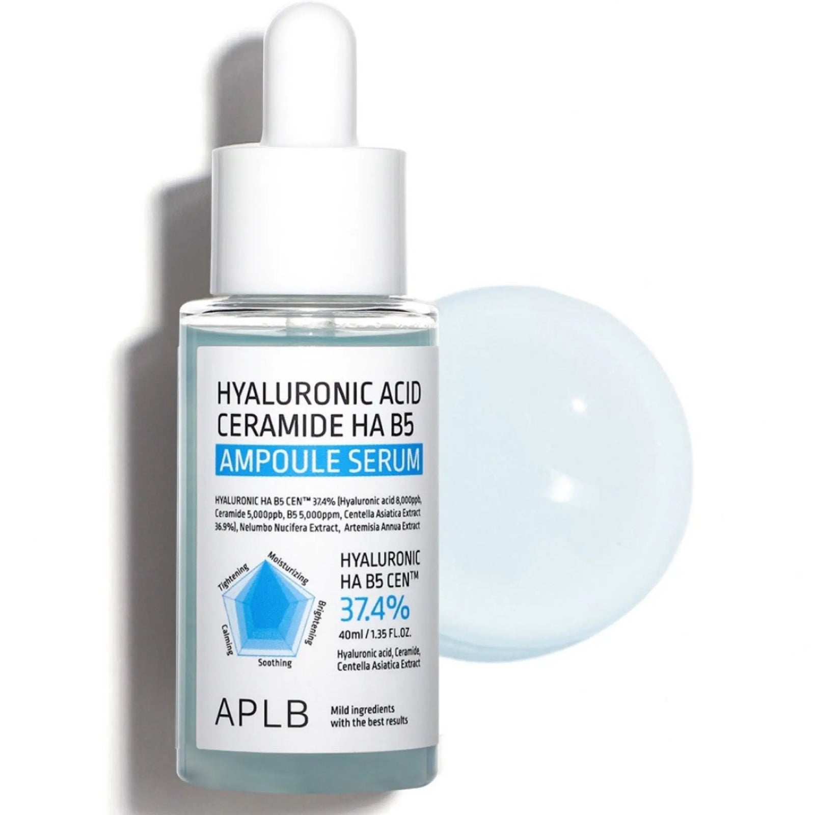 APLB - Hyaluronic Acid Ceramide HA B5 Ampoule Serum 40mL APLB