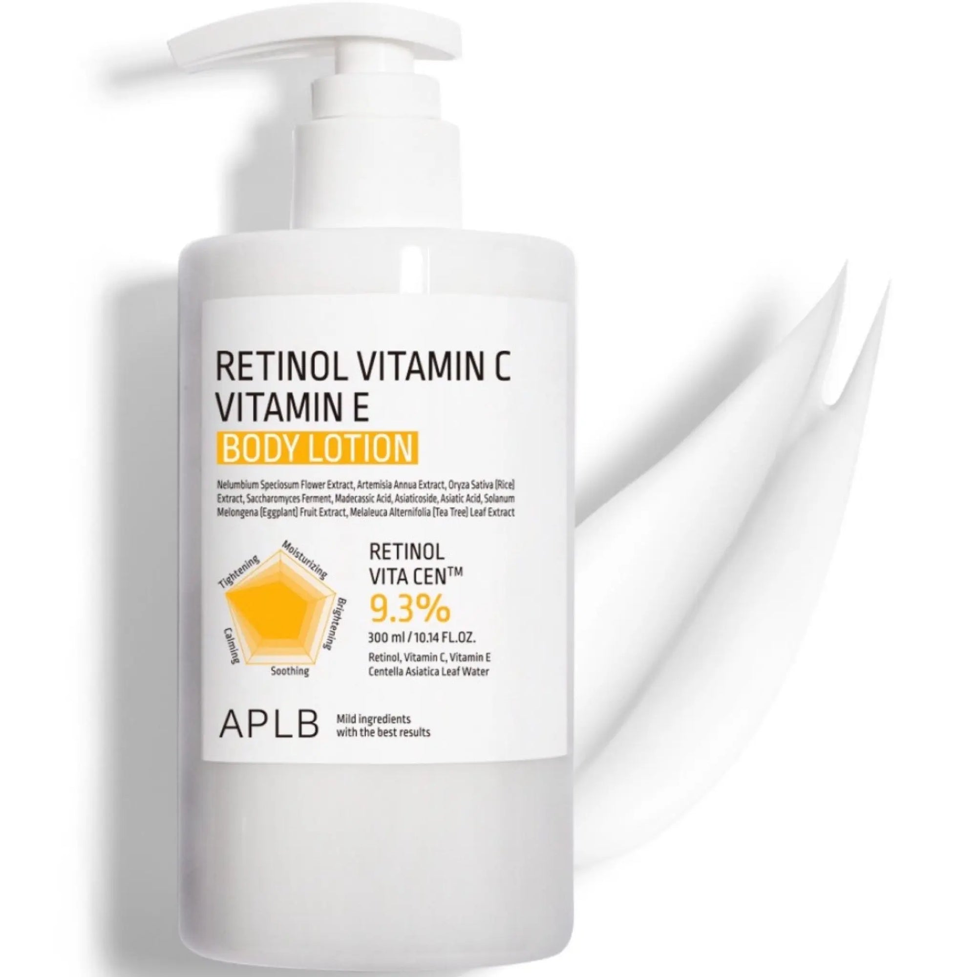 APLB - Retinol Vitamin C Vitamin E Body Lotion 300mL APLB