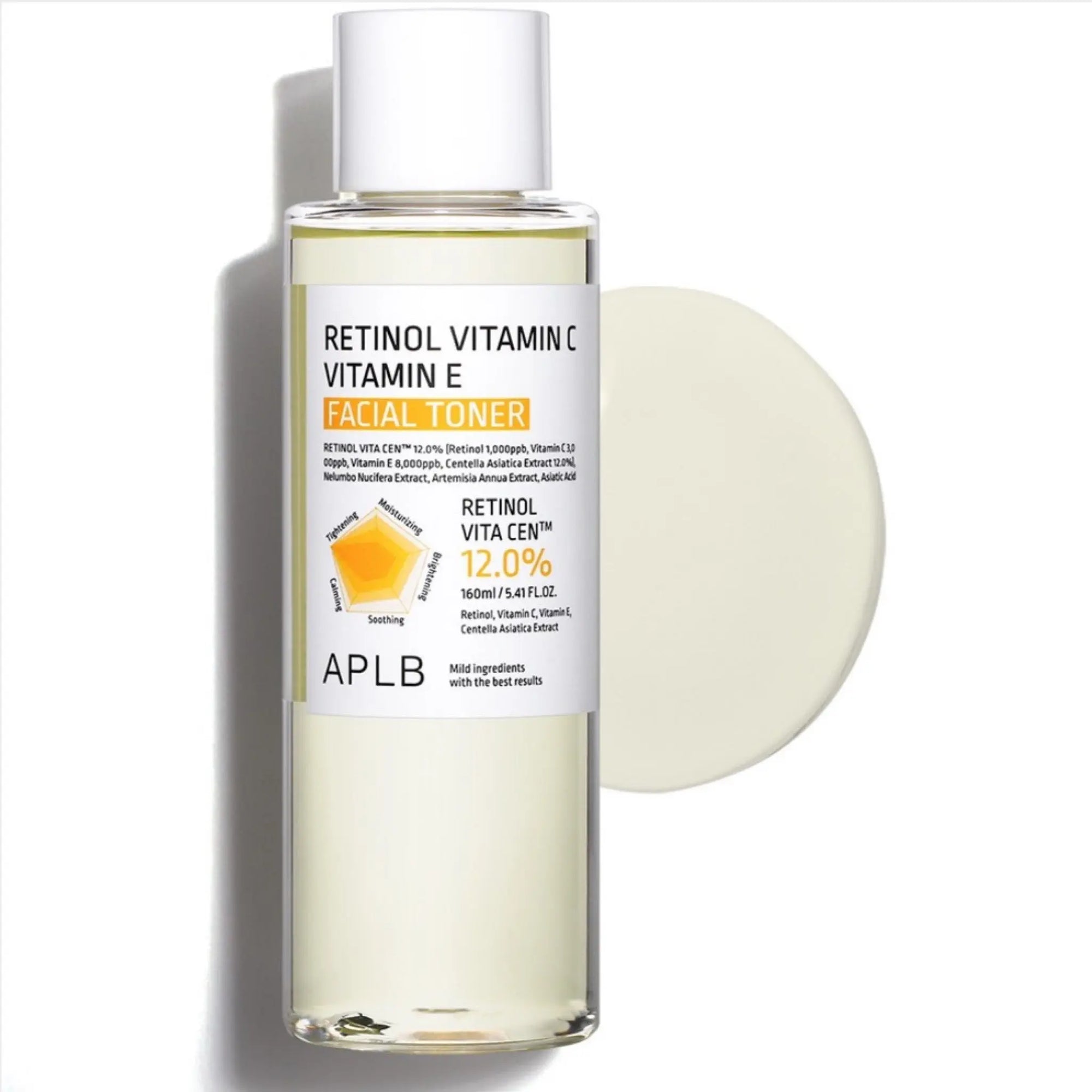 APLB - Retinol Vitamin C Vitamin E Facial Toner 160mL APLB