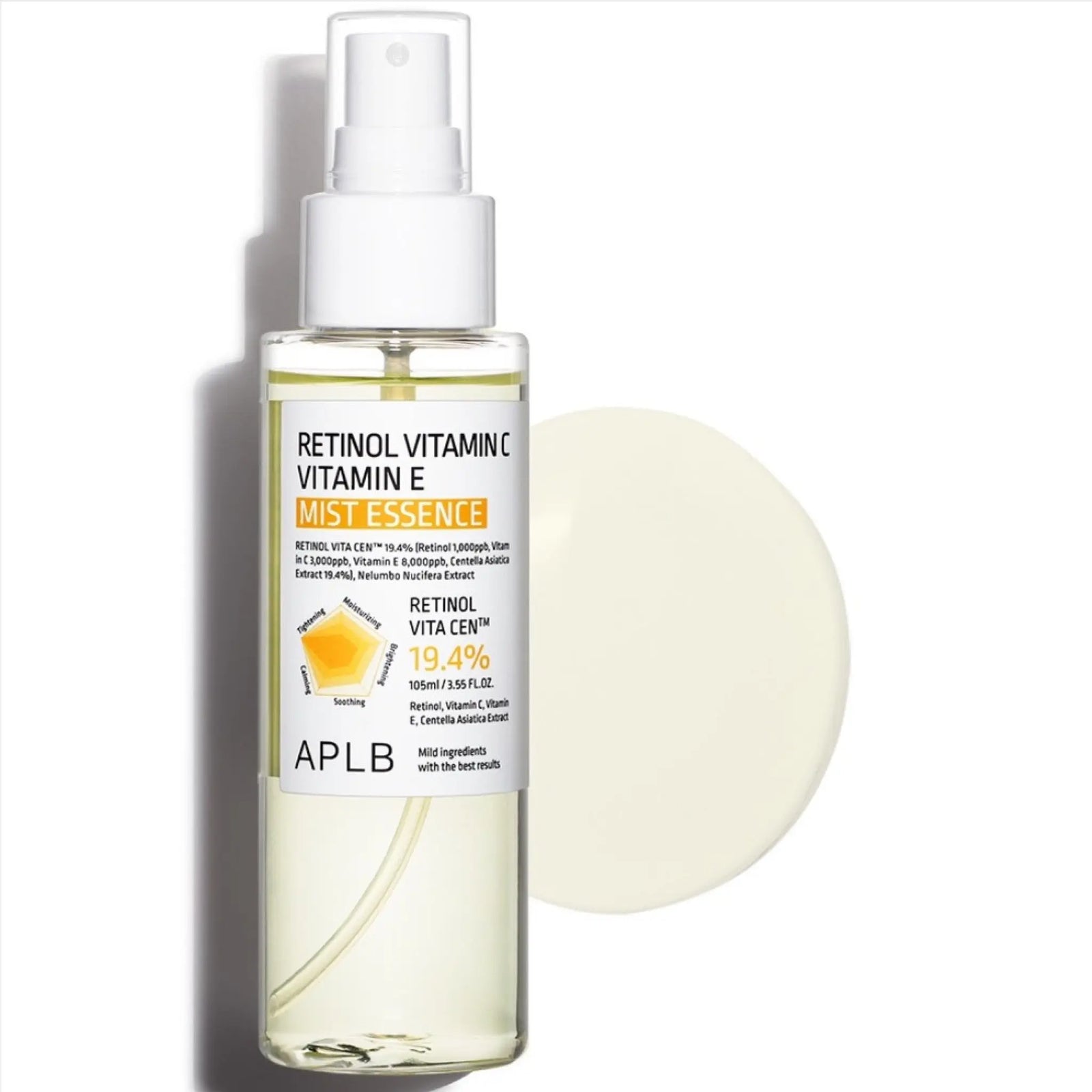 APLB - Retinol Vitamin C Vitamin E Mist Essence 105mL APLB