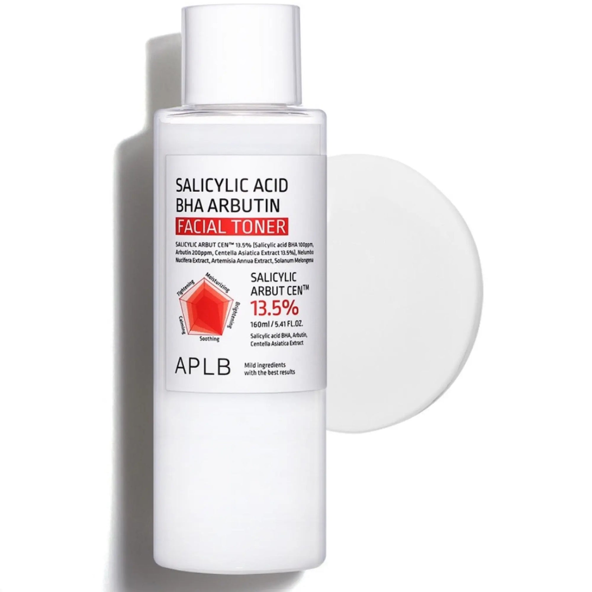 APLB - Salicylic Acid BHA Arbutin Facial Toner 160mL APLB