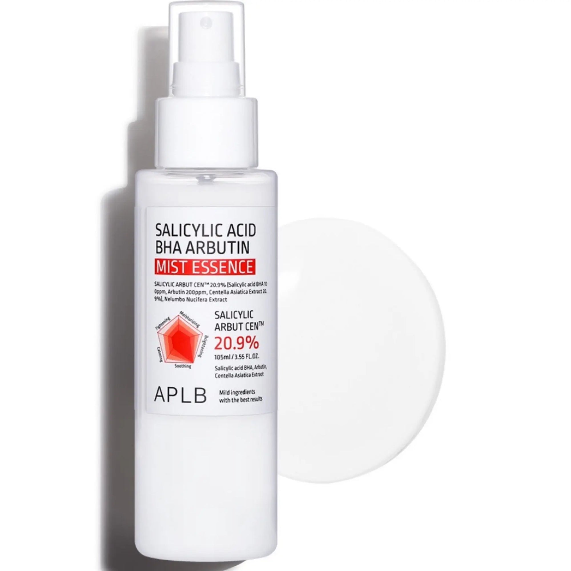 APLB - Salicylic Acid BHA Arbutin Mist Essence 105mL APLB
