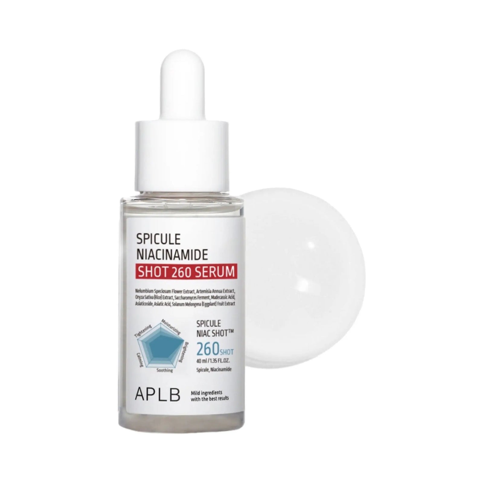 APLB - Spicule Niacinamide Shot 260 Serum 40mL APLB