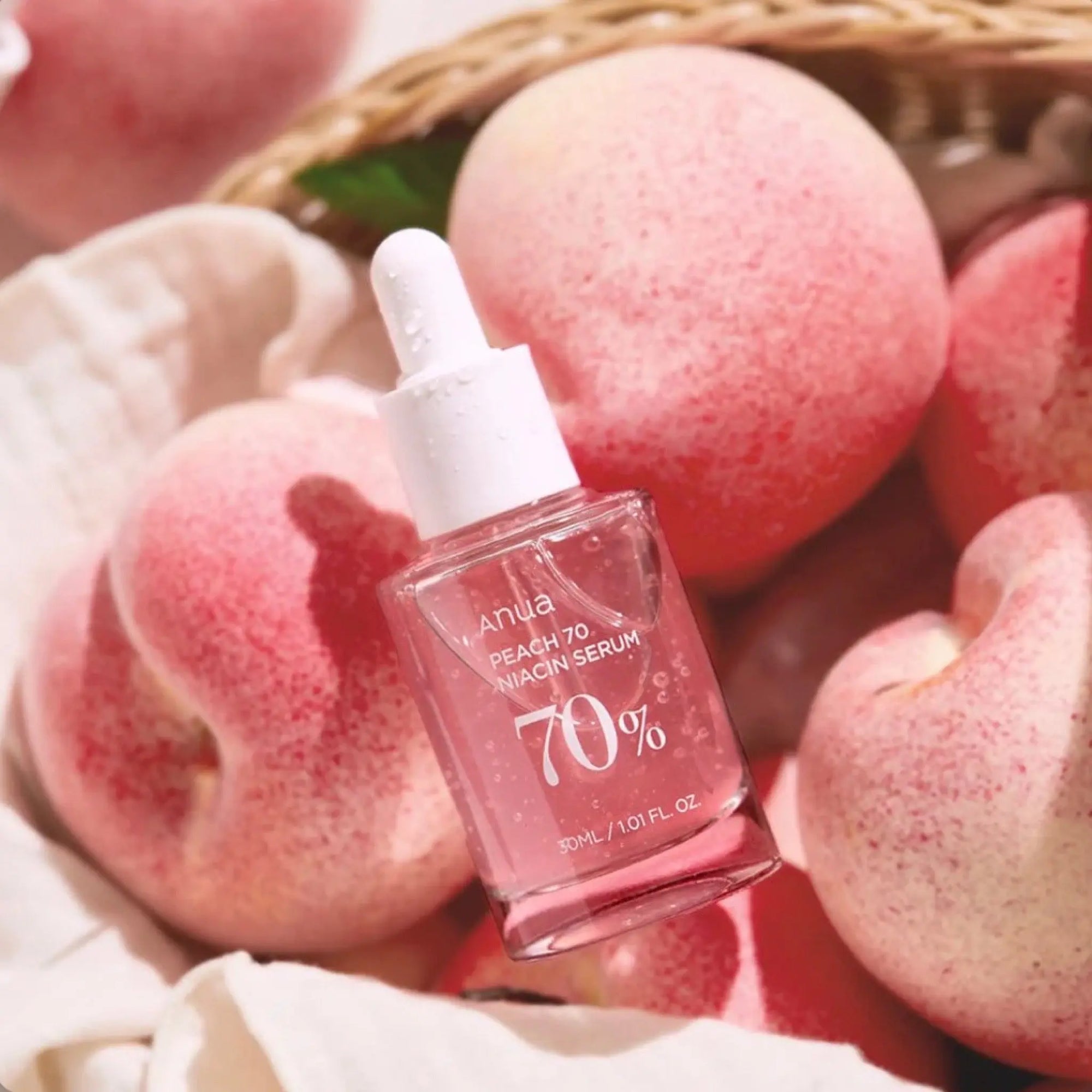 Anua - Peach 70% Niacinamide Serum 30mL Anua