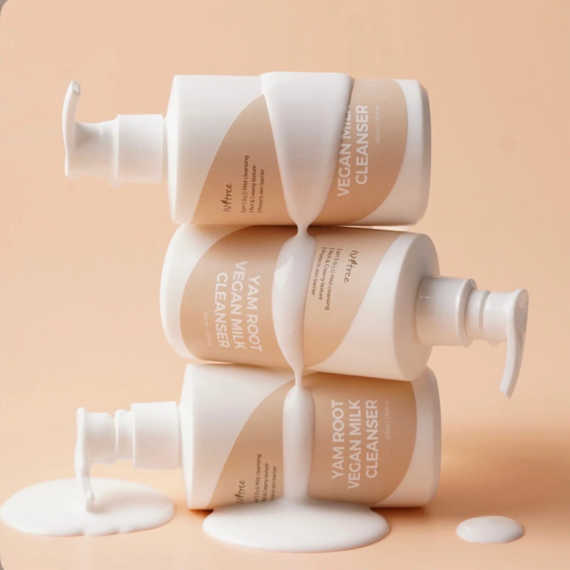 Isntree - Yam Root Vegan Milk Cleanser 200mL WanderShop