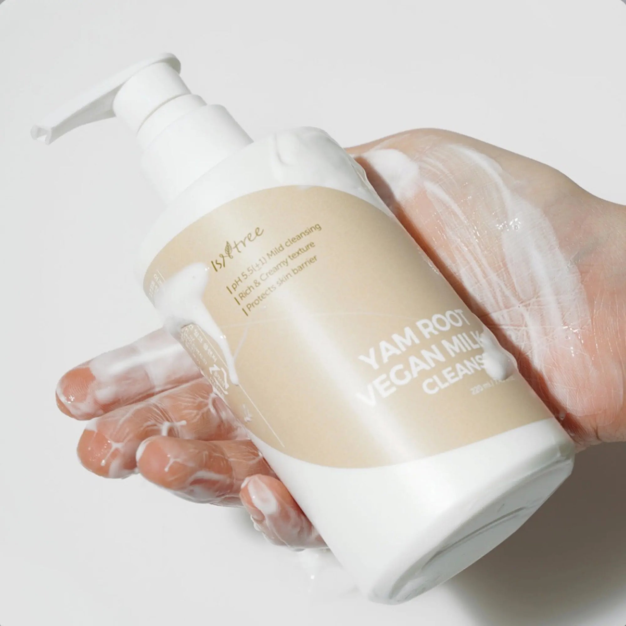 Isntree - Yam Root Vegan Milk Cleanser 200mL WanderShop