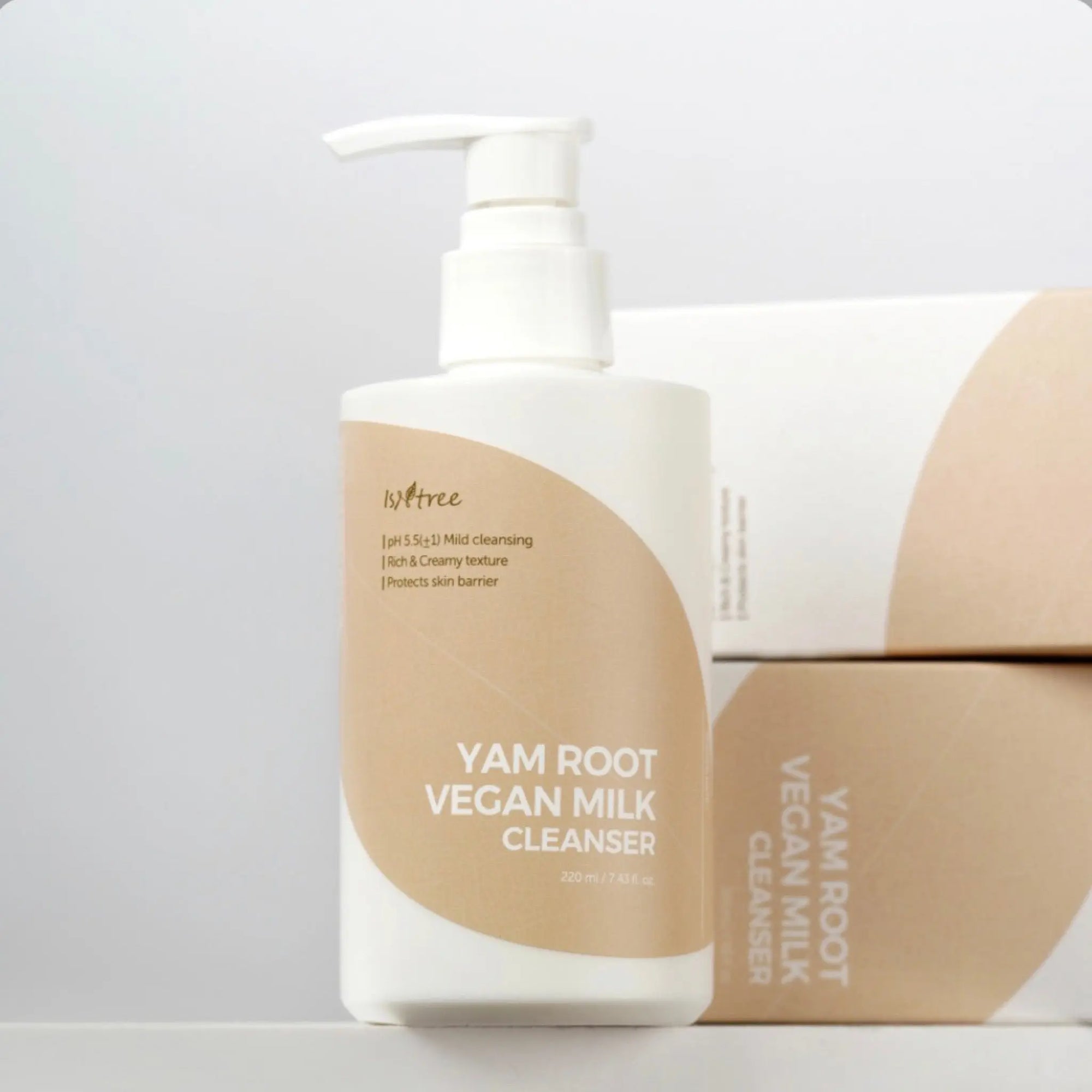 Isntree - Yam Root Vegan Milk Cleanser 200mL WanderShop