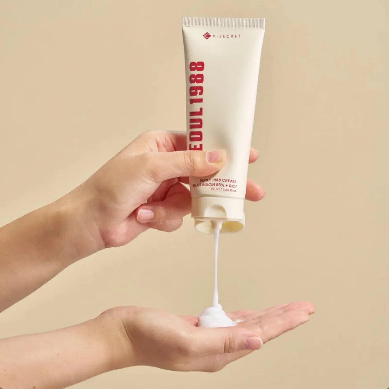 KSECRET - SEOUL 1988 Cream: Snail Mucin 93% + Rice 100mL KSECRET