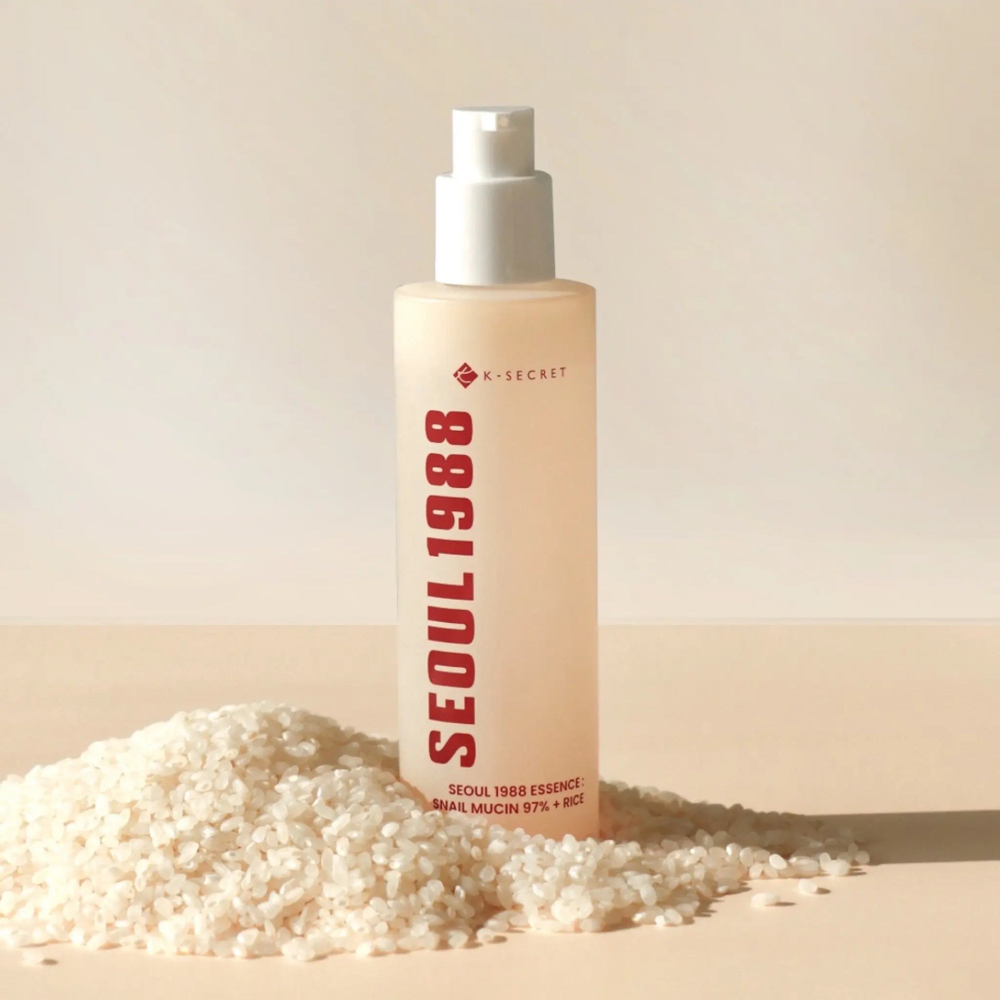 KSECRET - SEOUL 1988 Essence: Snail Mucin 97% + Rice 100mL KSECRET