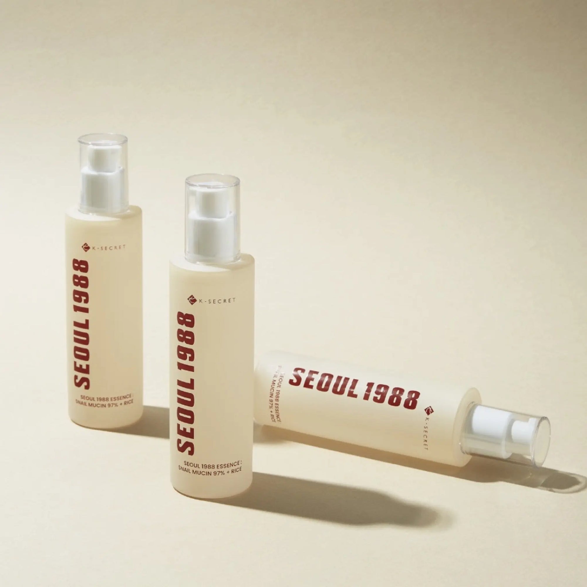 KSECRET - SEOUL 1988 Essence: Snail Mucin 97% + Rice 100mL KSECRET