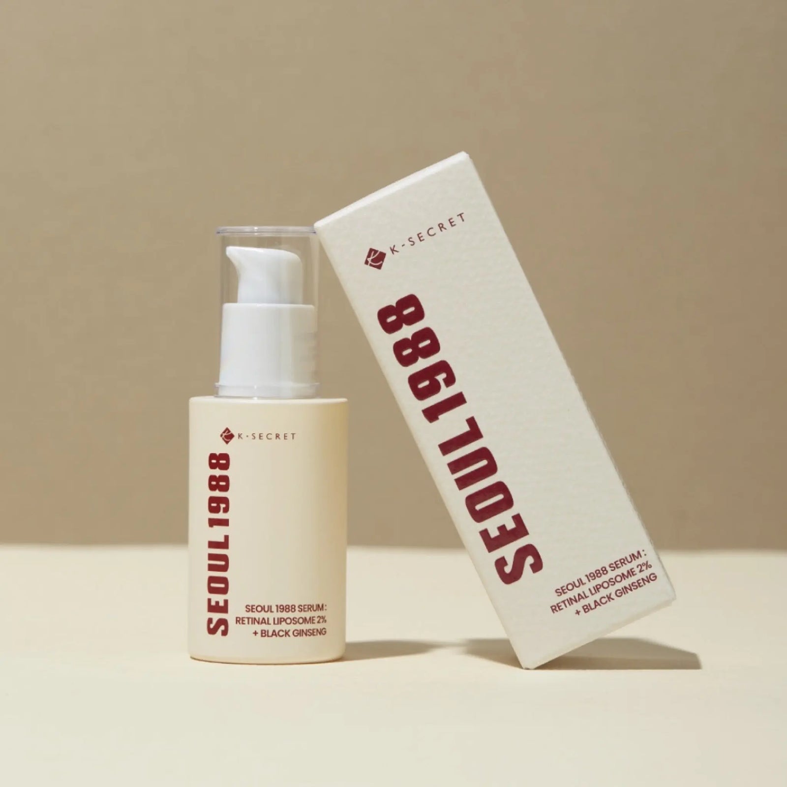 KSECRET - SEOUL 1988 Serum: Retinal Liposome 2% + Black Ginseng 30mL KSECRET