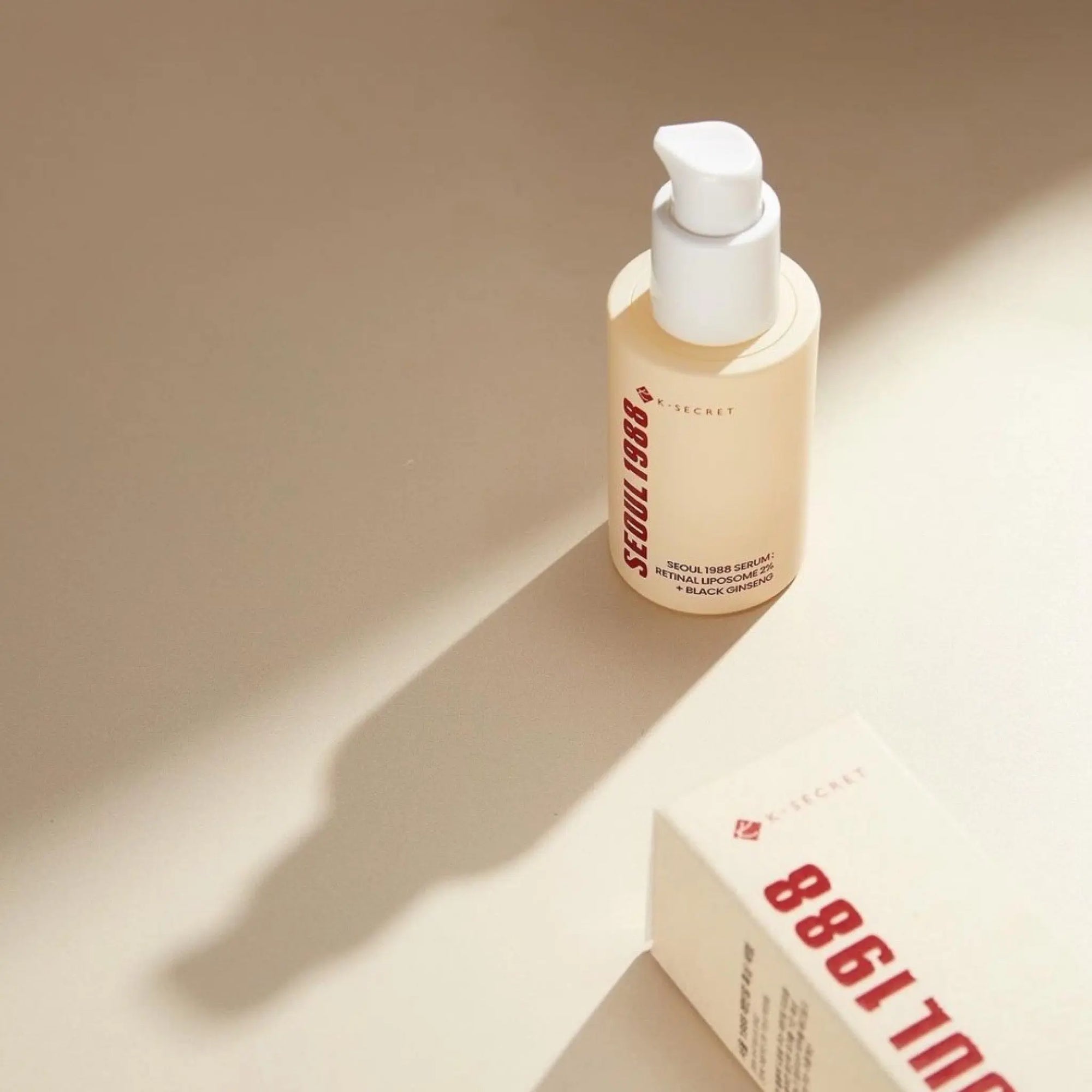 KSECRET - SEOUL 1988 Serum: Retinal Liposome 2% + Black Ginseng 30mL KSECRET