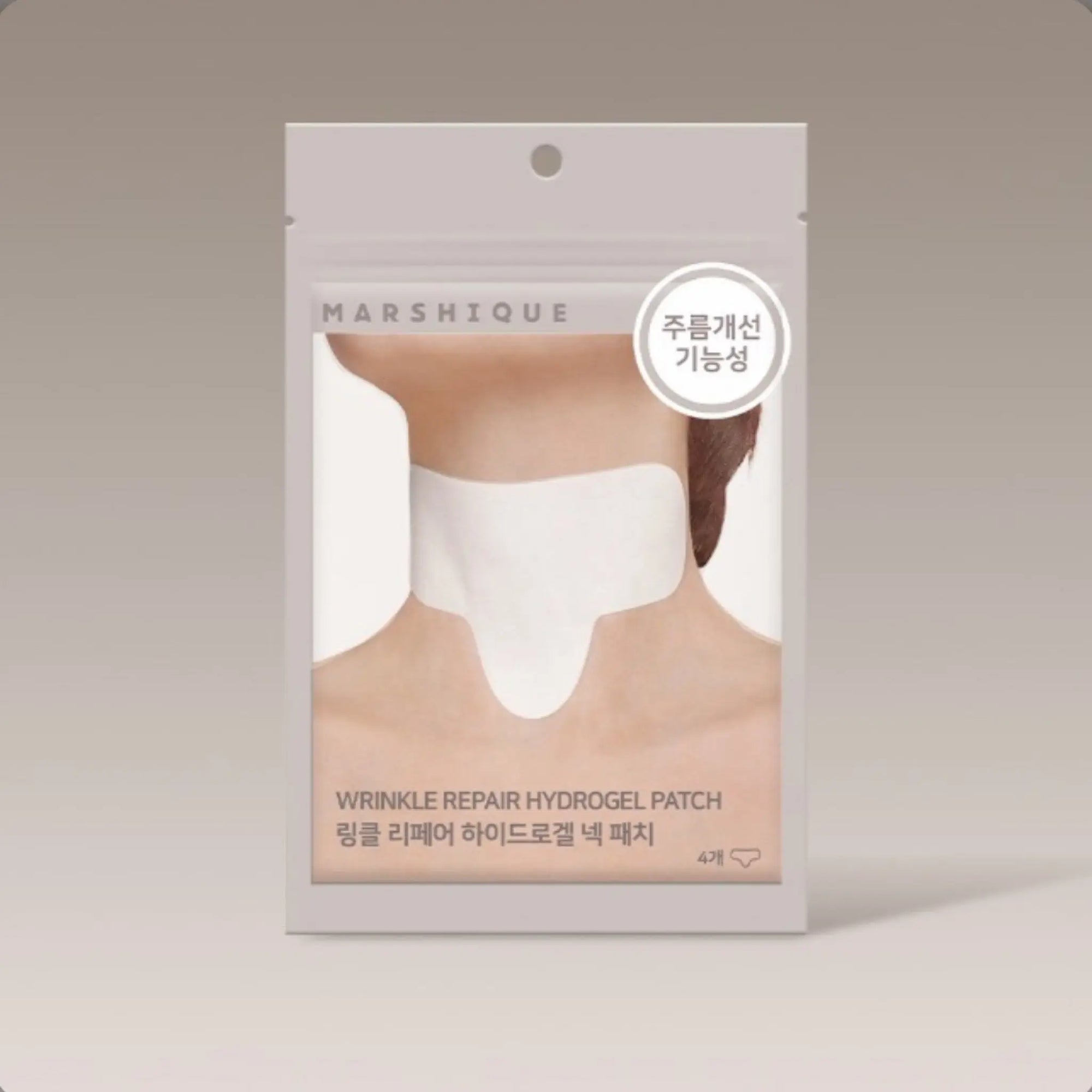 MARSHIQUE - Wrinkle Repair Hydrogel Neck Patch (4 patches) MARSHIQUE