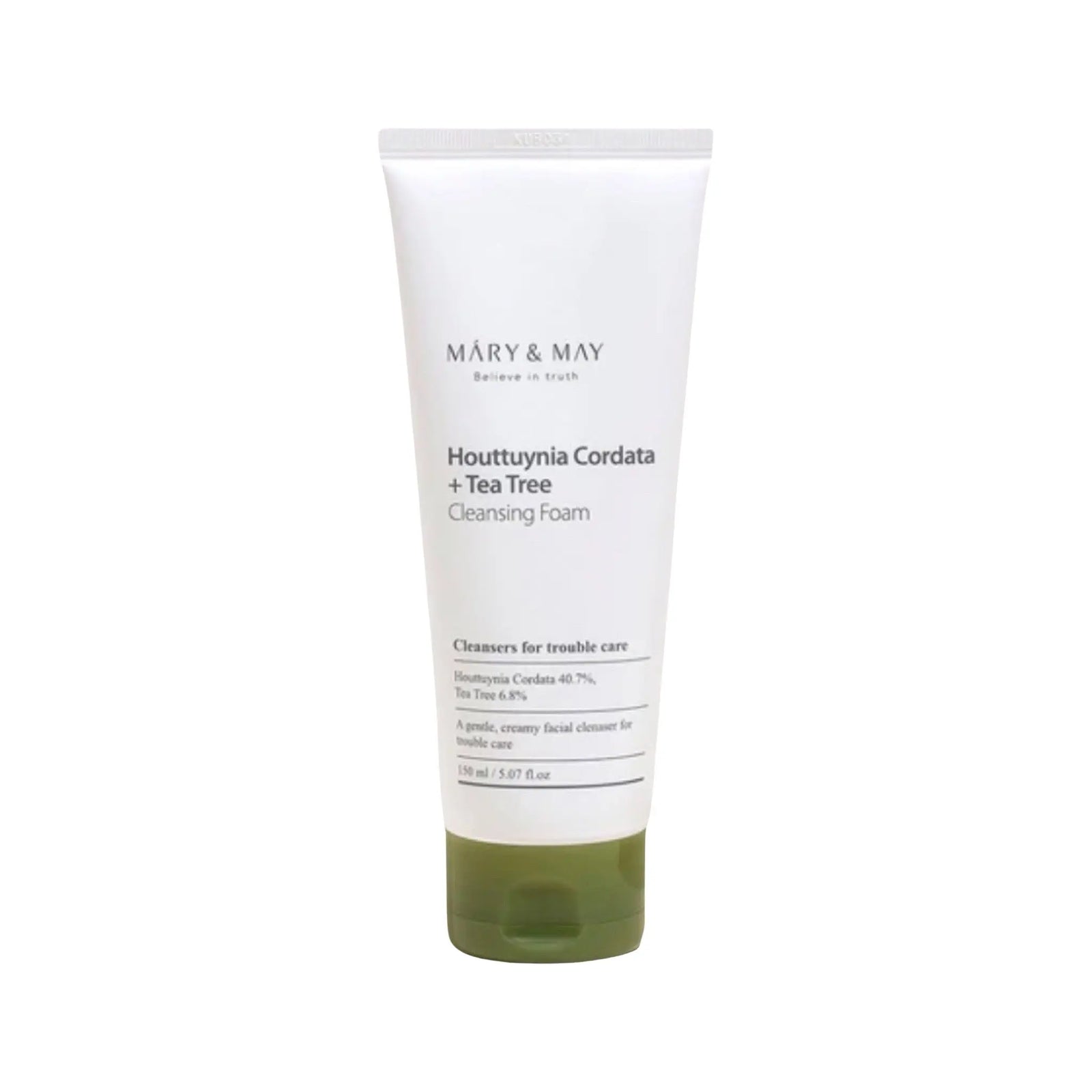 Mary & May - Houttuynia Cordata + Tea Tree Cleansing Foam 150mL Mary & May