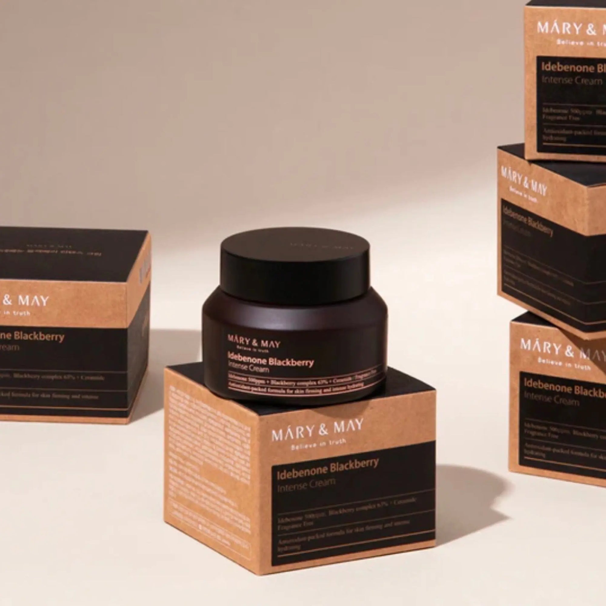 Mary & May - Idebenone + Blackberry Complex Intensive Total Care Cream 70g Mary & May