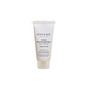 Mary & May - Lemon Niacinamide Glow Wash off Pack 30g Mary & May