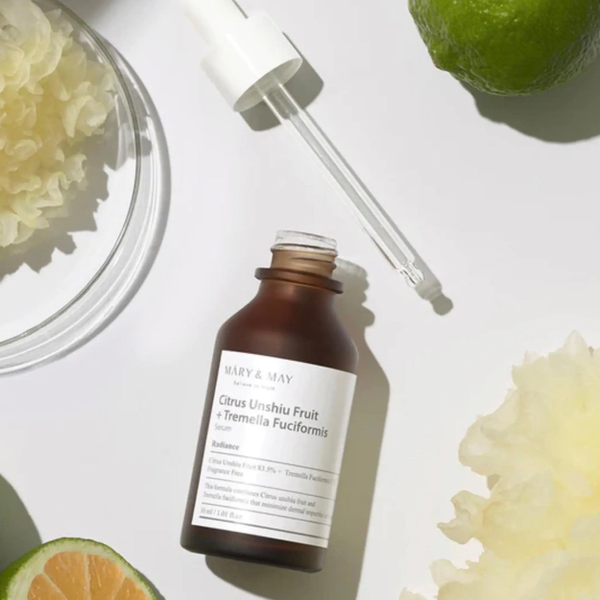 Mary & May - Citrus Unshiu + Tremella Fuciformis Serum 30mL Mary & May