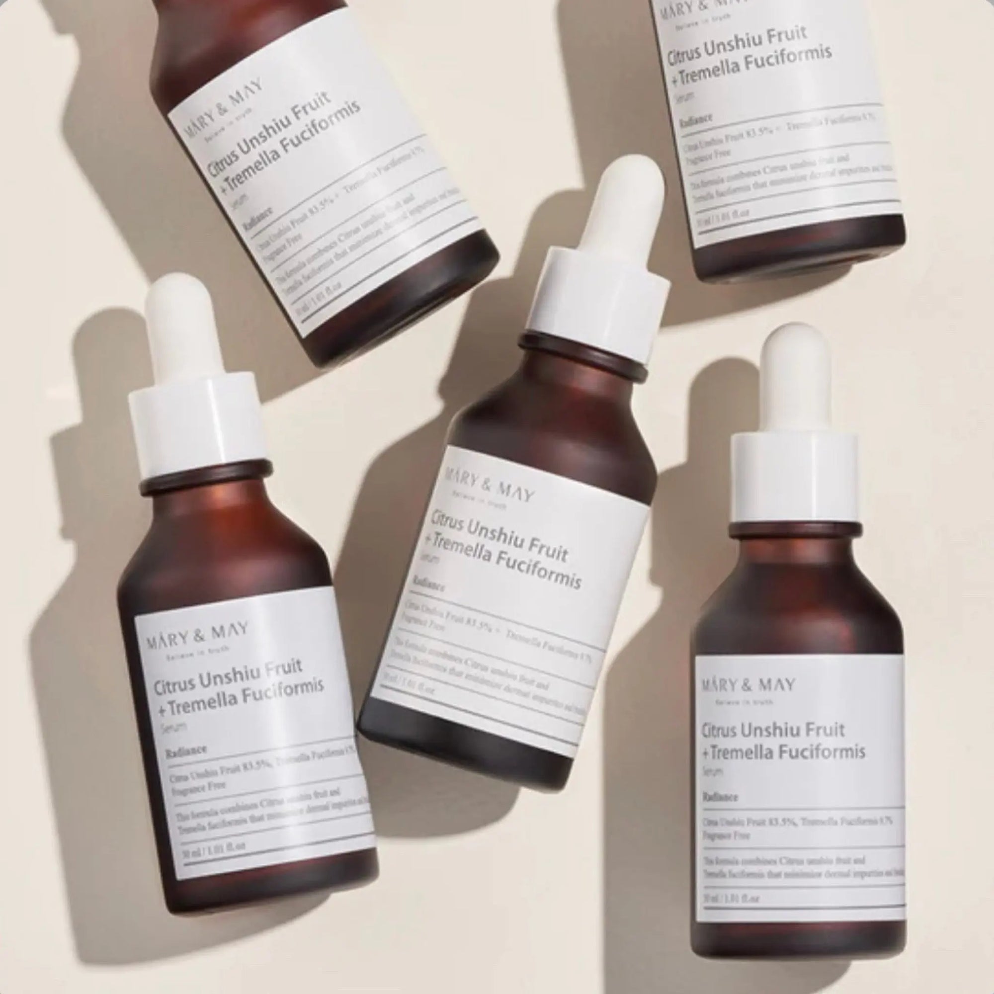 Mary & May - Citrus Unshiu + Tremella Fuciformis Serum 30mL Mary & May