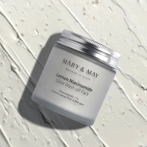 Mary & May - Lemon Niacinamide Glow Wash off Pack 125g Mary & May