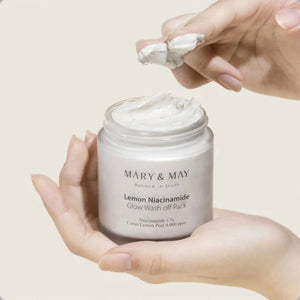 Mary & May - Lemon Niacinamide Glow Wash off Pack 125g Mary & May