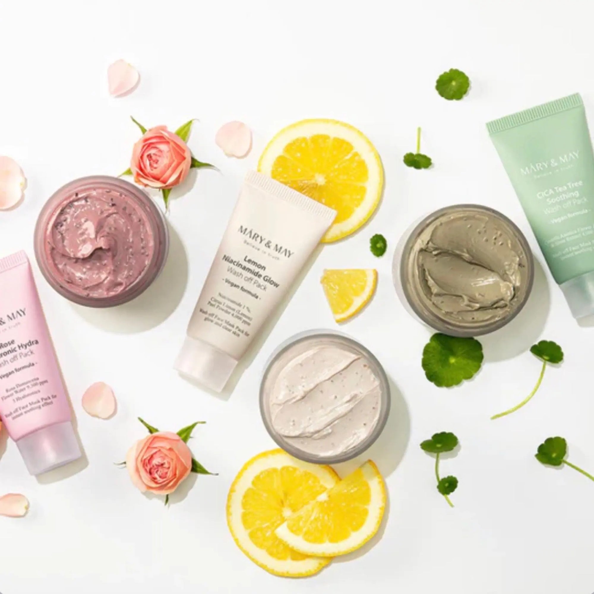 Mary & May - Lemon Niacinamide Glow Wash off Pack 30g Mary & May