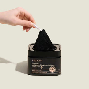Mary & May - Premium Idebenone Blackberry Complex Essence Mask (20pcs) Mary & May