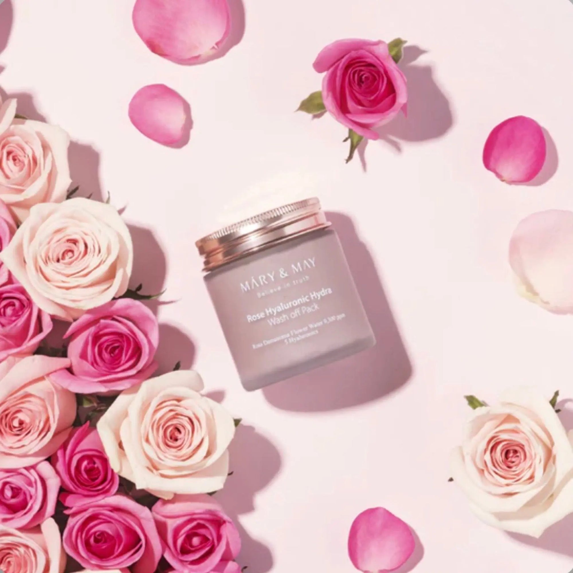 Mary & May - Rose Hyaluronic Hydra Wash off Pack 125g Mary & May