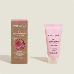 Mary & May - Rose Hyaluronic Hydra Wash off Pack 30g Mary & May