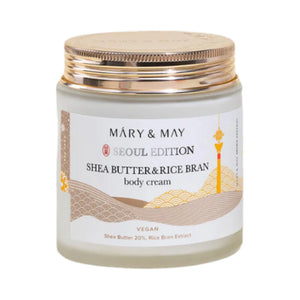 Mary & May - Shea Butter & Rice Bran Body Cream 250mL WanderShop