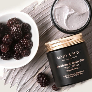 [Mary&May] Blackberry Complex Glow Washoff Pack 125g WanderShop