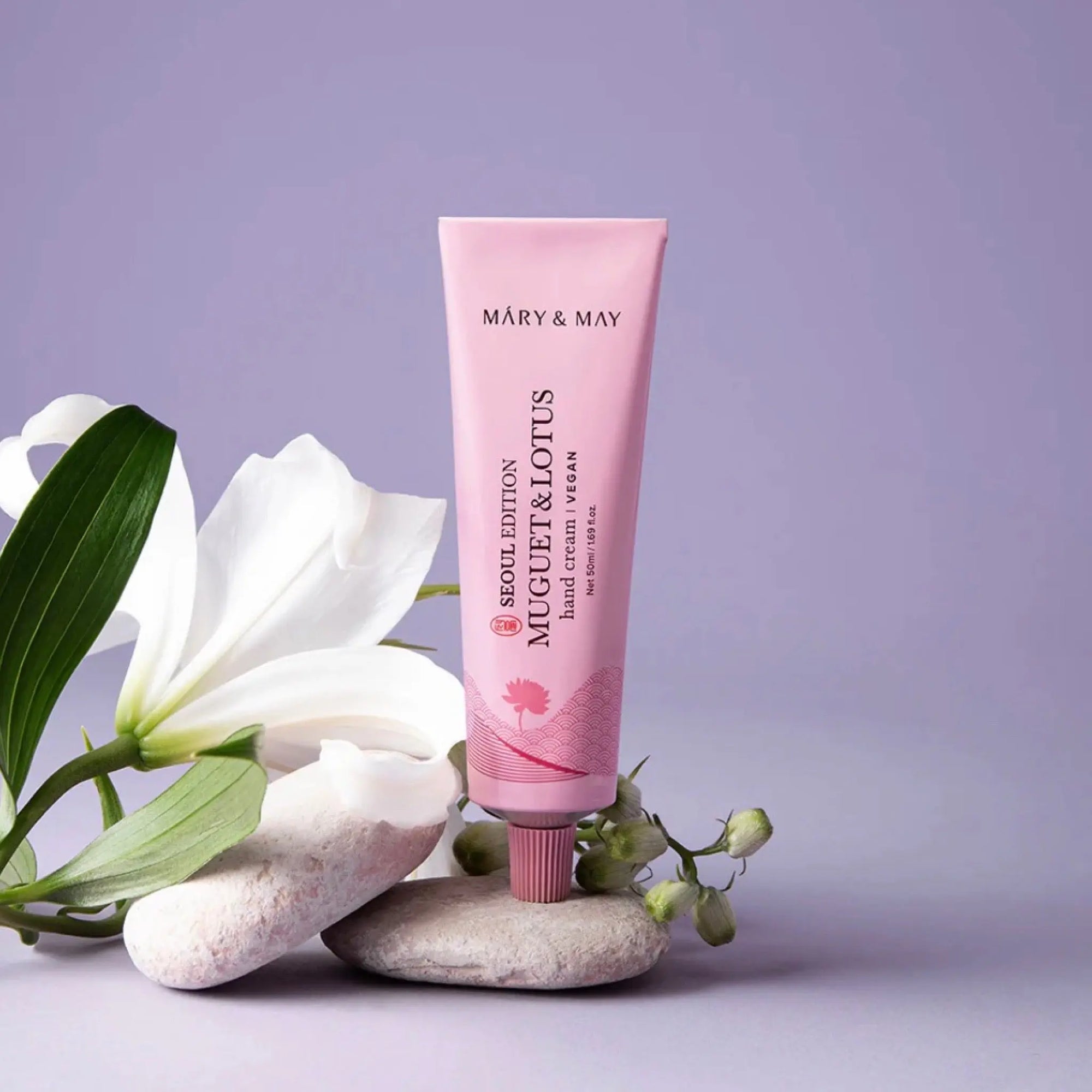 [Mary&May] Muguet & Lotus Hand Cream 50ml Mary & May