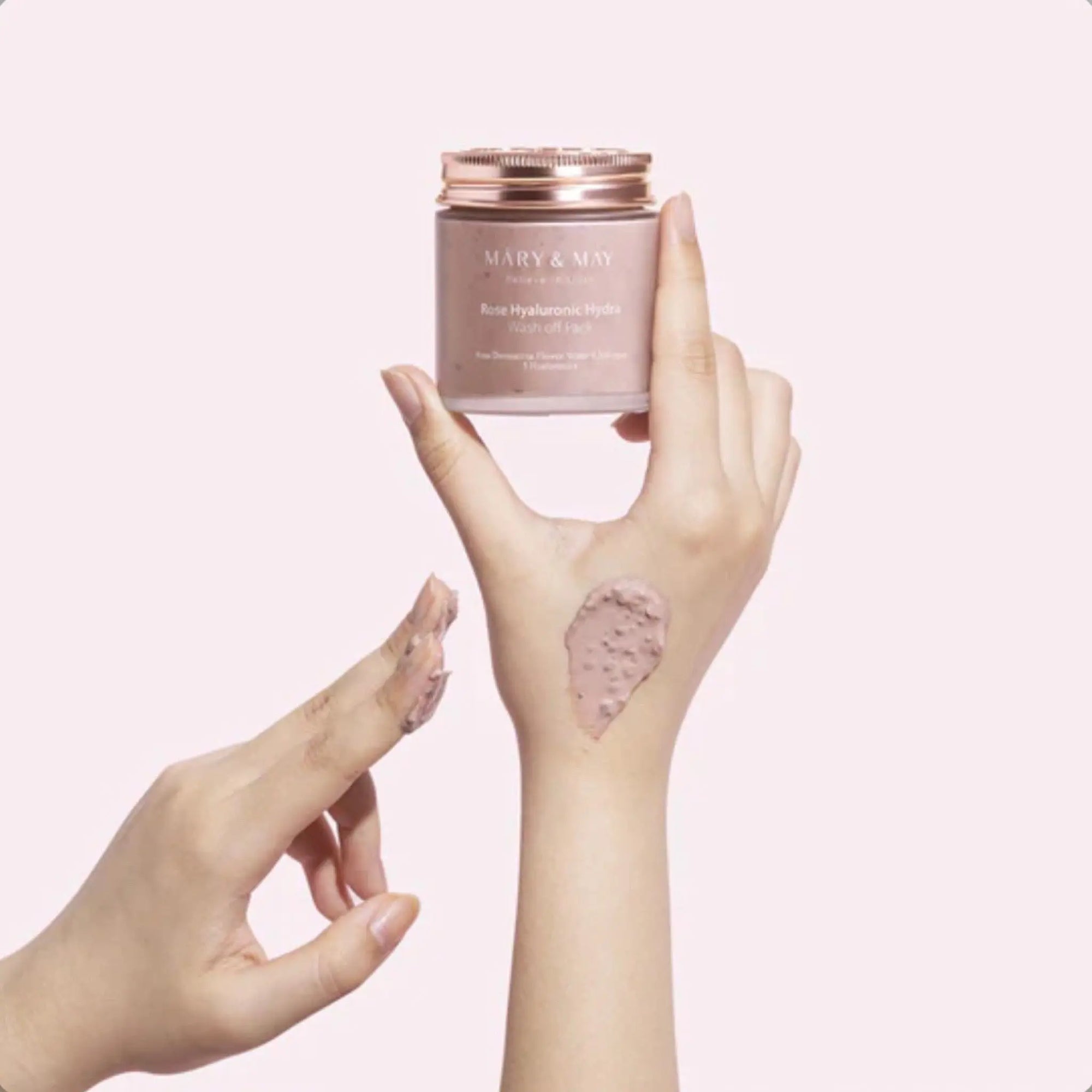 [Mary&May] Rose Hyaluronic Hydra Wash off Pack 125g WanderShop