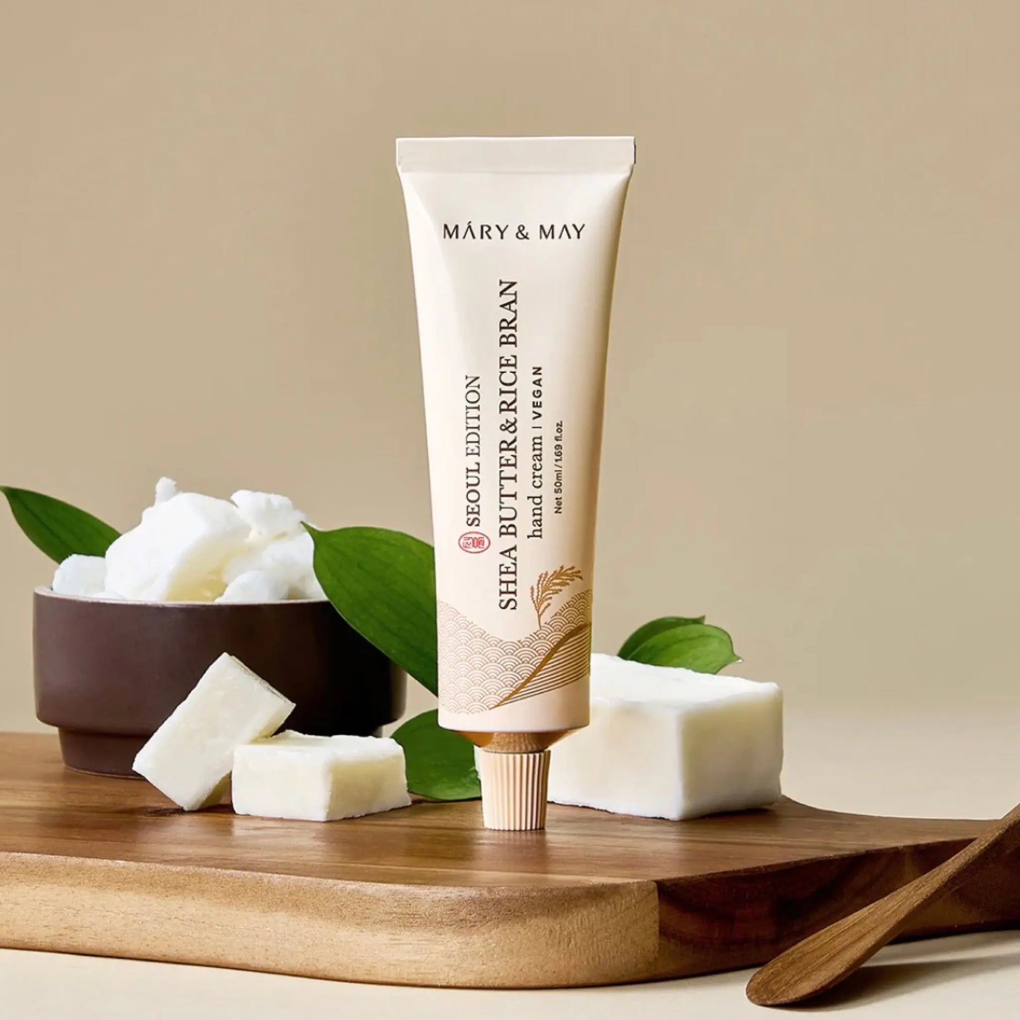 [Mary&May] Shea Butter & Rice Bran Hand Cream 50ml Mary & May