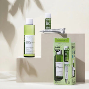 [Mary&May] Vegan CICA Teatree Toner Special Set (Vegan CICA Tea Tree AHA PHA Blemish Toner 200ml 1EA+Vegan CICA Tea Tree AHA PHA Blemish Toner 30ml 1EA+Tranexamic Acid+Glutathion Eye Cream 12g (Miniature) 1EA) WanderShop