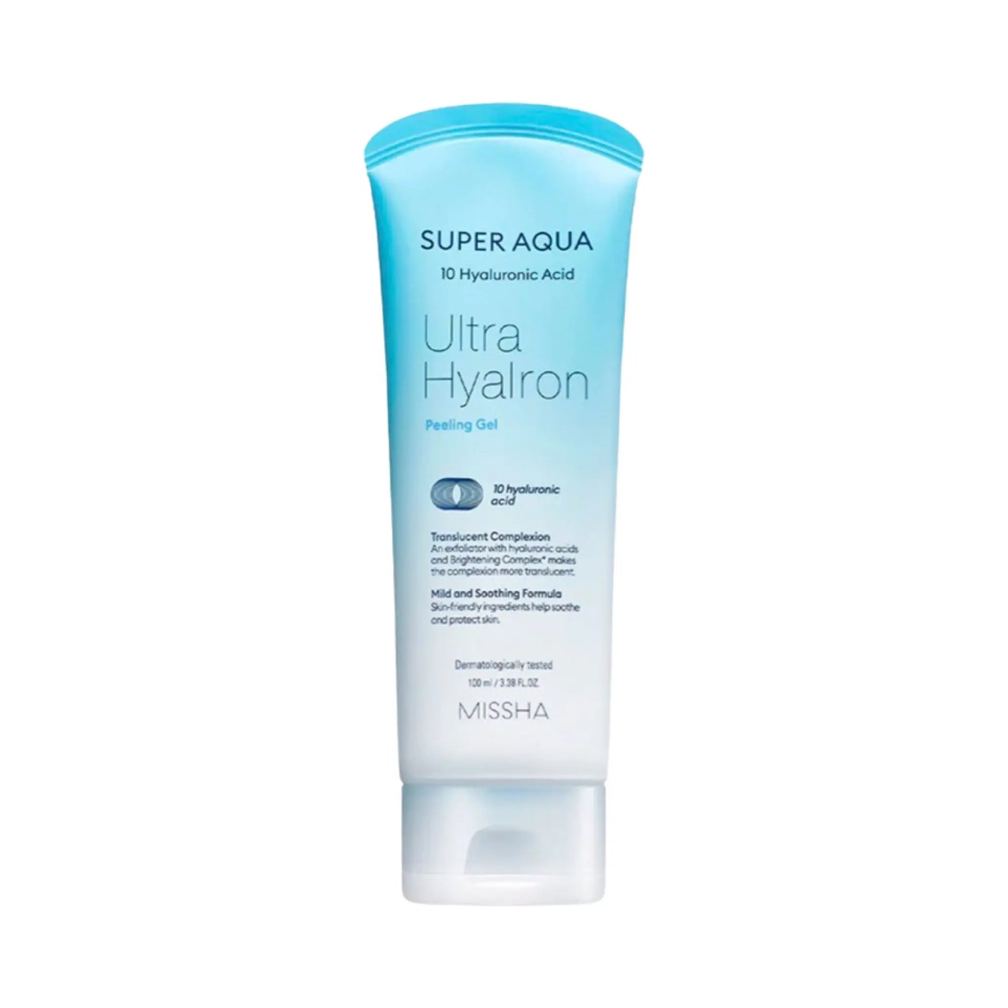 Missha -  Super Aqua Ultra Hyalron Peeling Gel 100mL WanderShop