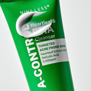 Nine Less - A-Control Heartleaf & BHA Cleanser 120mL Nine Less