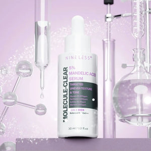 Nine Less - Molecule-Clear 5% Mandelic Acid Serum 30mL Nine Less