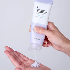 Numbuzin - No.1 Purple Complex Moisture Balancing Soothing Cream 100mL Numbuzin