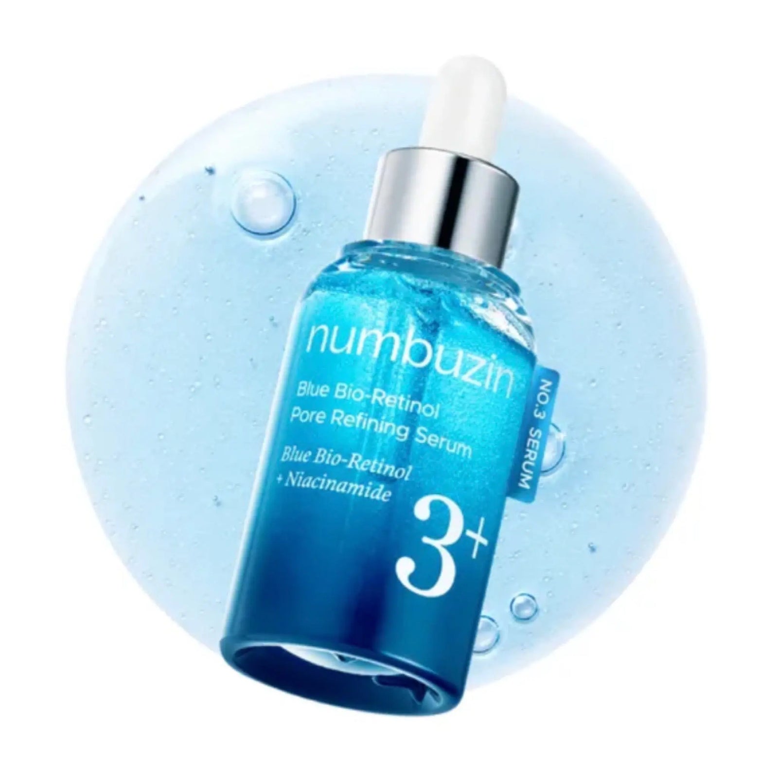Numbuzin - No.3 Blue Bio-Retinol Pore Refining Serum 30mL Numbuzin