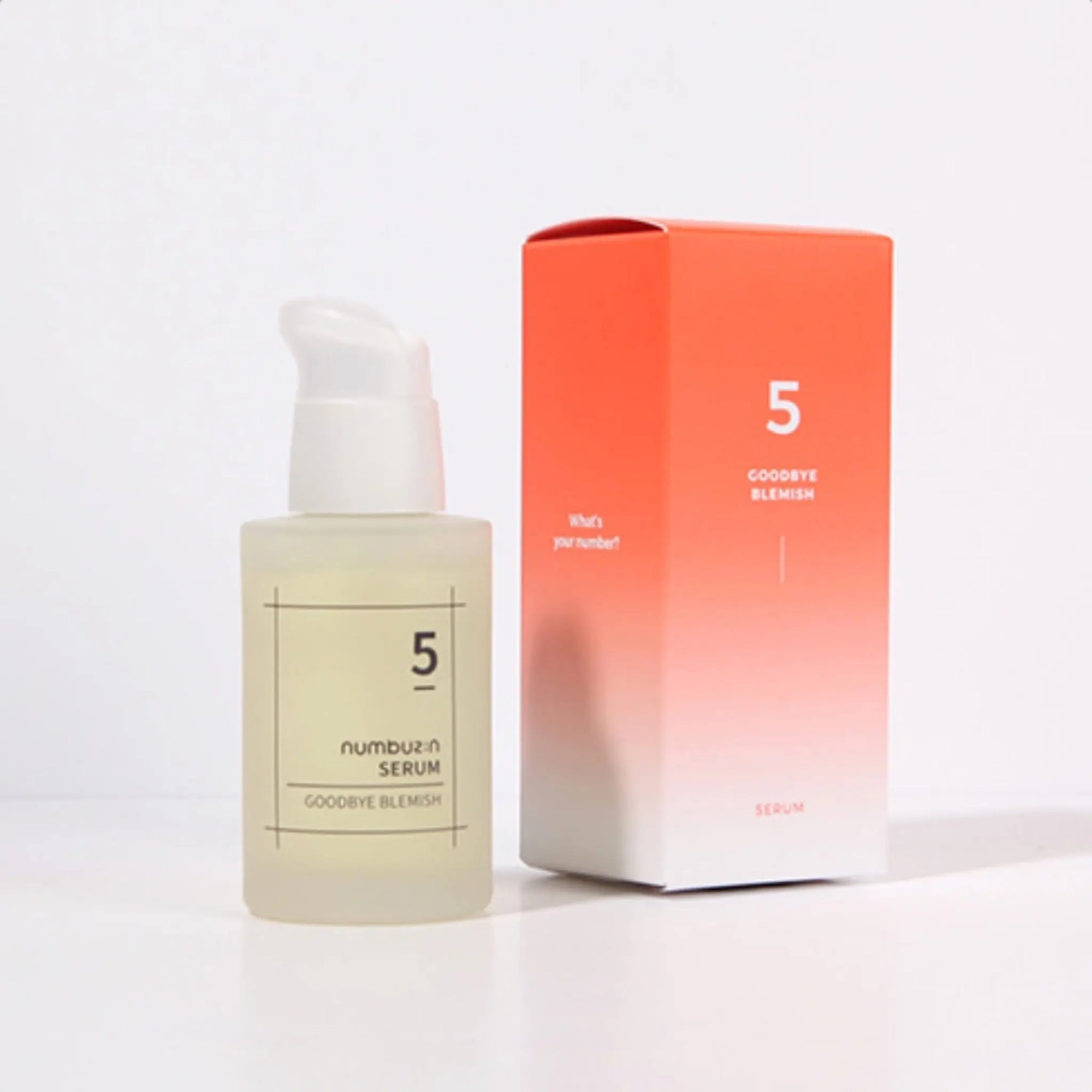 Numbuzin - No.5 Goodbye Blemish Serum 50mL Numbuzin