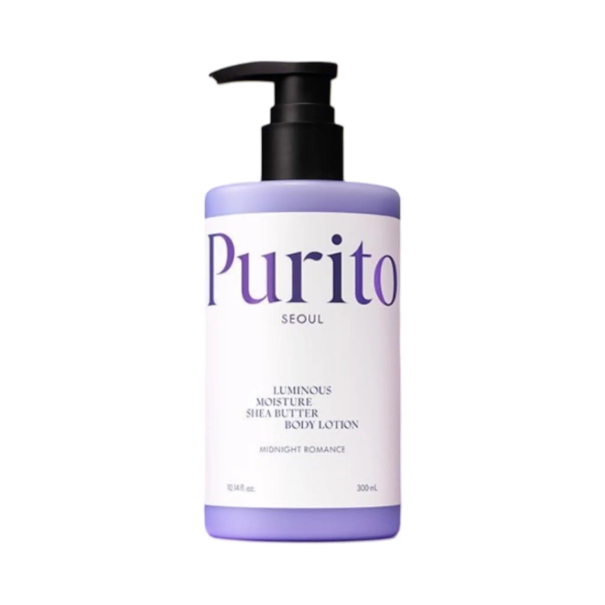 [PURITO SEOUL] Luminous Moisture Shea Butter Body Lotion Midnight Romance 300ml Purito