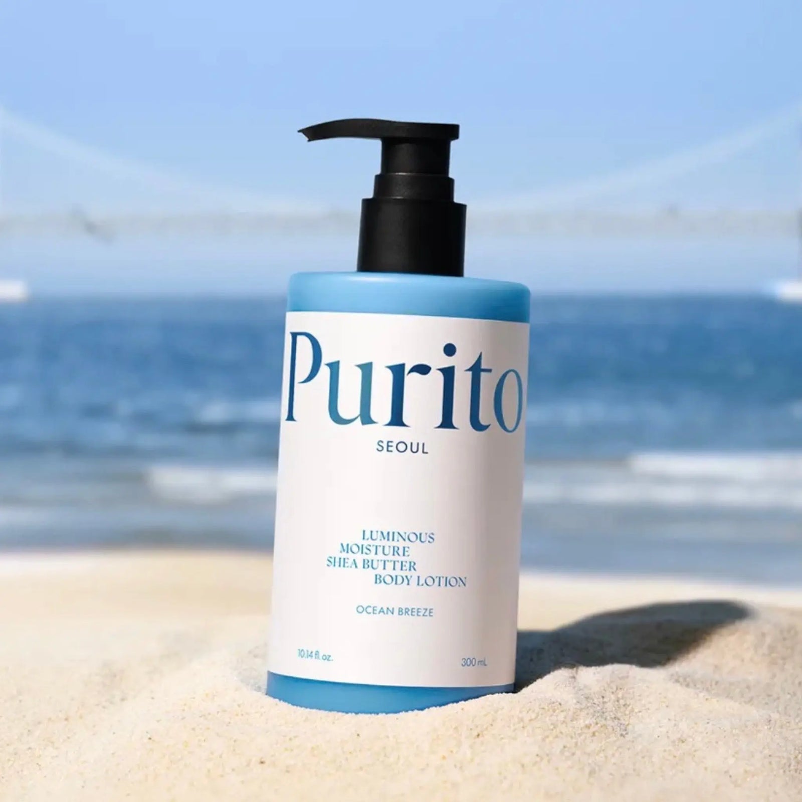 [PURITO SEOUL] Luminous Moisture Shea Butter Body Lotion Ocean Breeze 300ml Purito