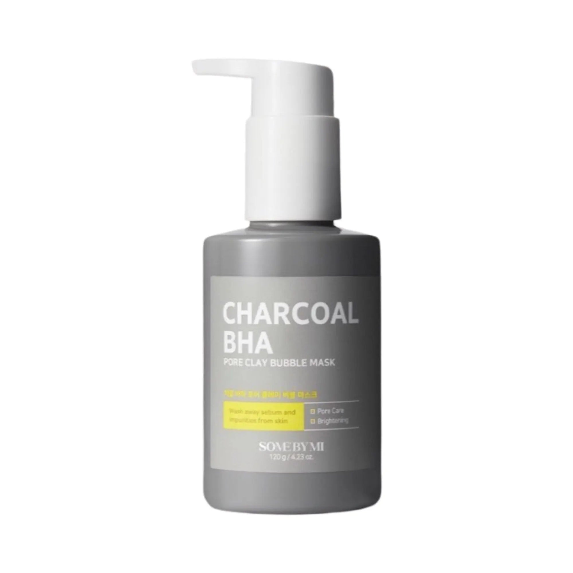 [SOMEBYMI] CHARCOAL BHA PORE CLAY BUBBLE MASK 120g WanderShop