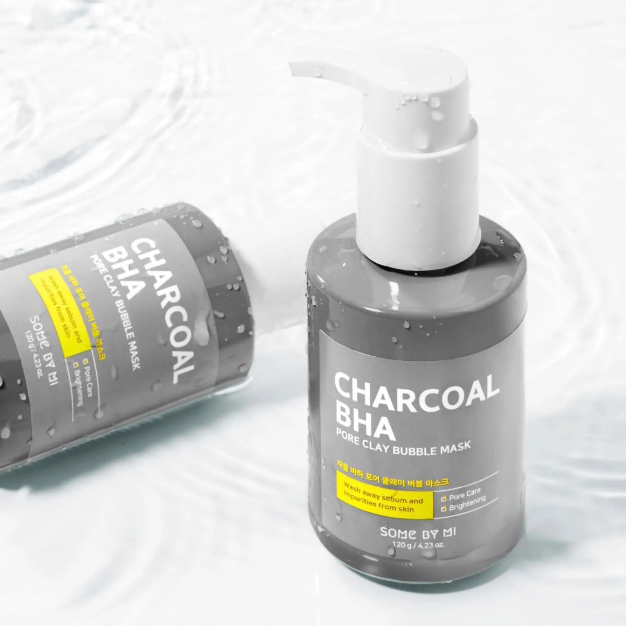 [SOMEBYMI] CHARCOAL BHA PORE CLAY BUBBLE MASK 120g WanderShop