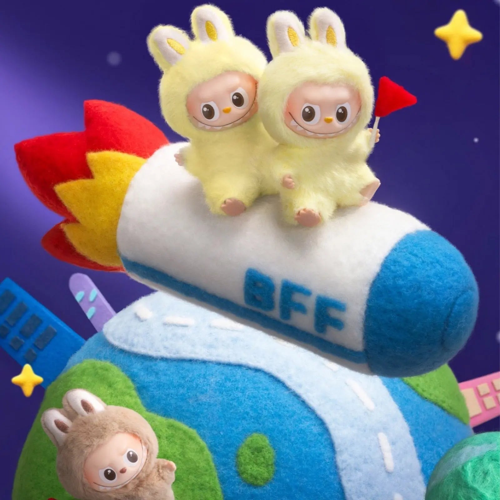 The Monsters: Pin For Love Series (Vinyl Plush Pendant) Pop Mart