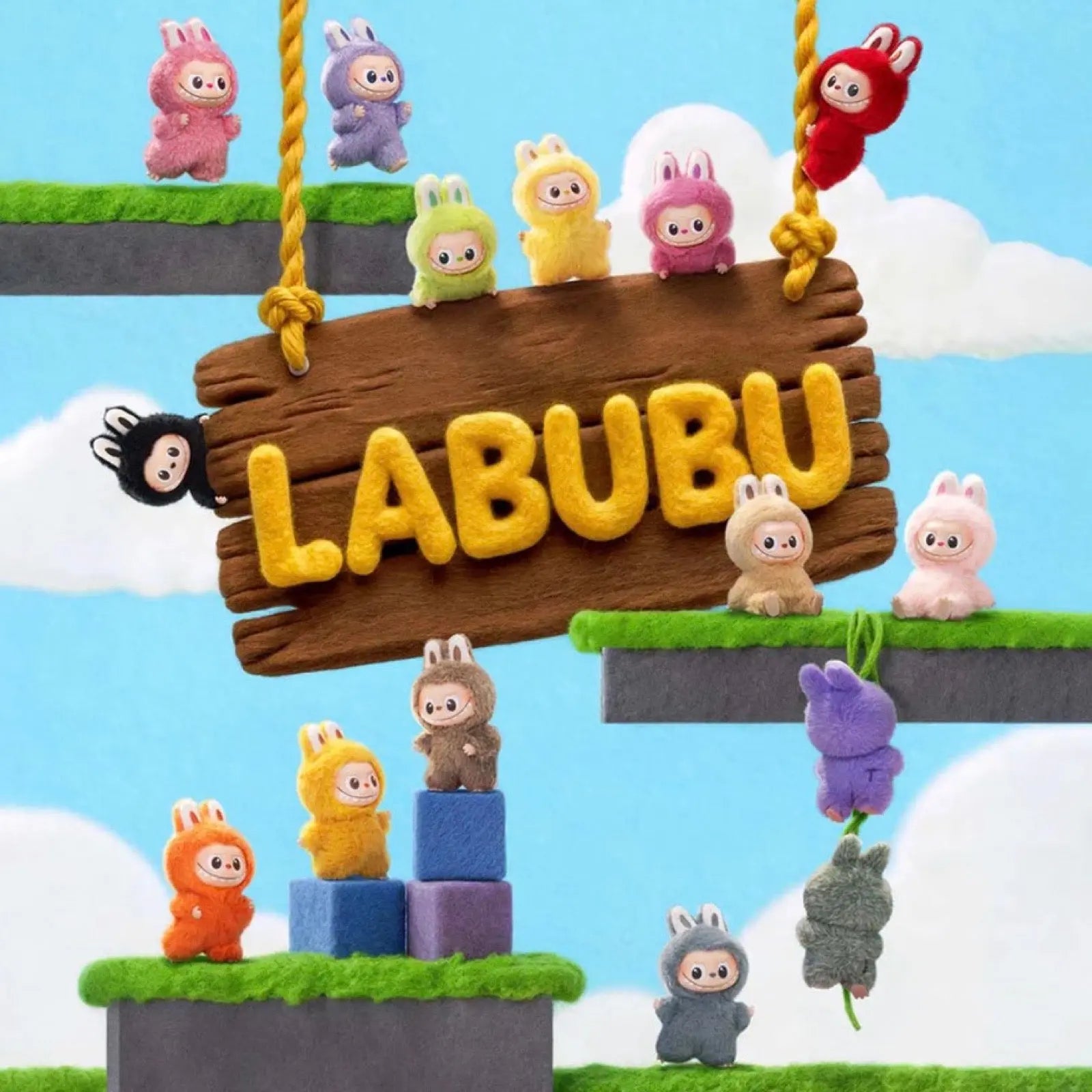 The Monsters: Pin For Love Series (Vinyl Plush Pendant) Pop Mart